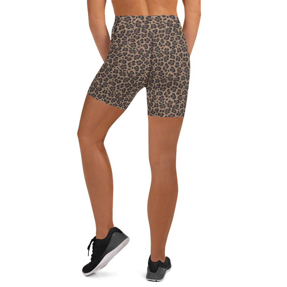 Yoga Shorts Animal Print