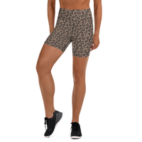 Yoga Shorts Animal Print