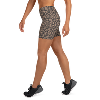 Yoga Shorts Animal Print